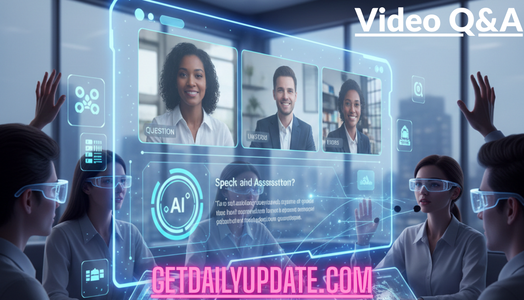 Interactive Video Q&A: The Future of AI-Powered Audio-Visual Communication