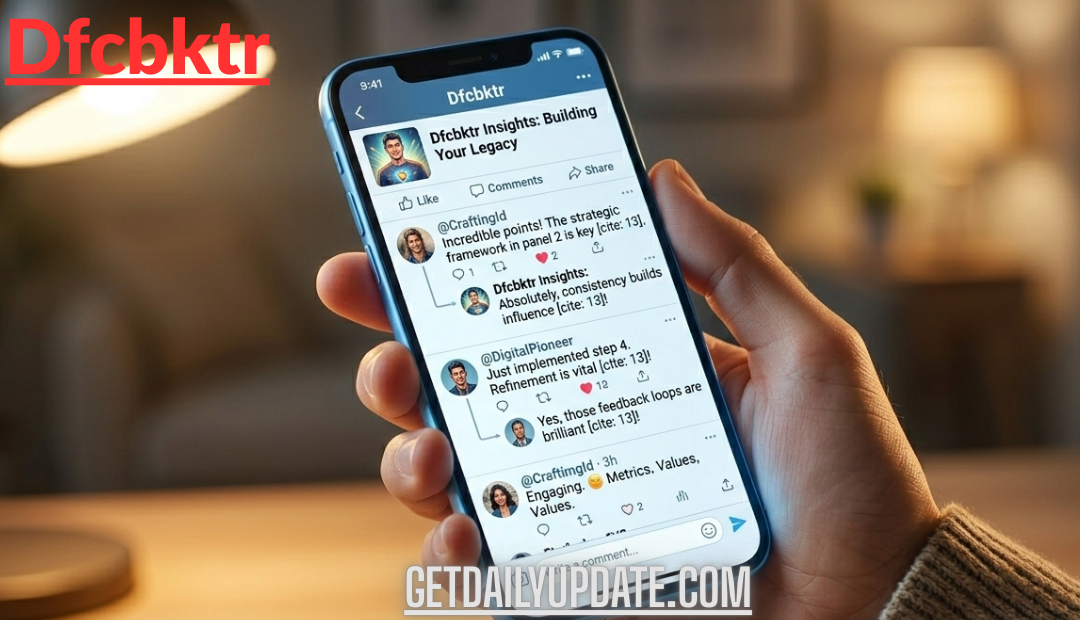 Smartphone screen showing social media engagement, a key part of building a powerful digital identity.