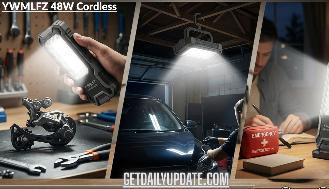 YWMLFZ 48W Cordless: The Ultimate Compact Light for Every Utility Task