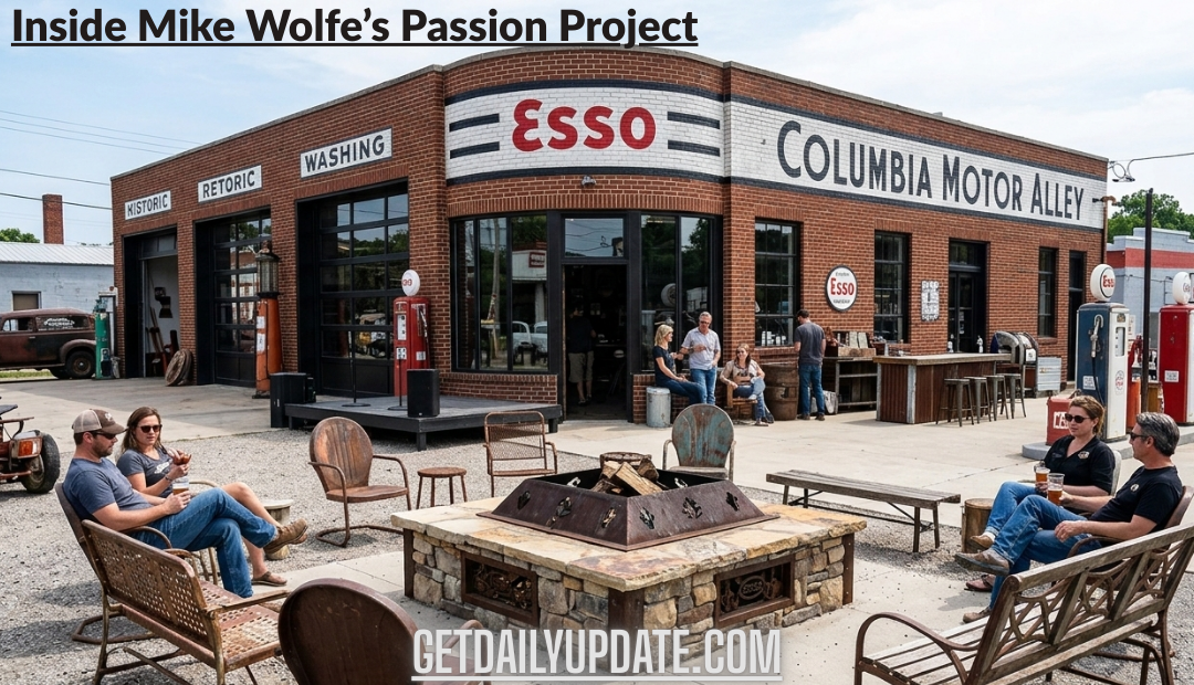 Inside Mike Wolfe’s Passion Project: Reviving Columbia Motor Alley